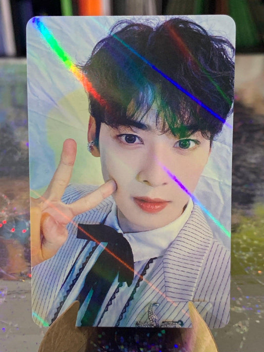 ASTRO CHA EUN WOO - WITHMUU P.O.B PHOTOCARD - K-POP WORLD (7390650204295)