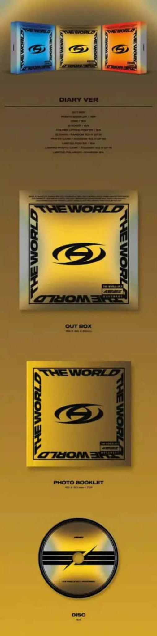 ATEEZ - ALBUM THE WORLD EP.1 MOVEMENT - K-POP WORLD (6769457266823)