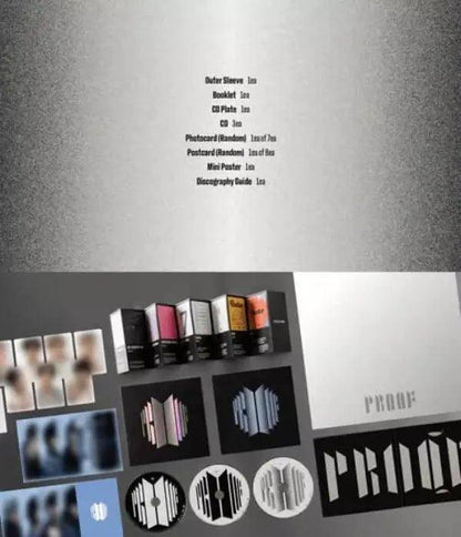 BTS album PROOF compact edition - K-POP WORLD (6767939780743)