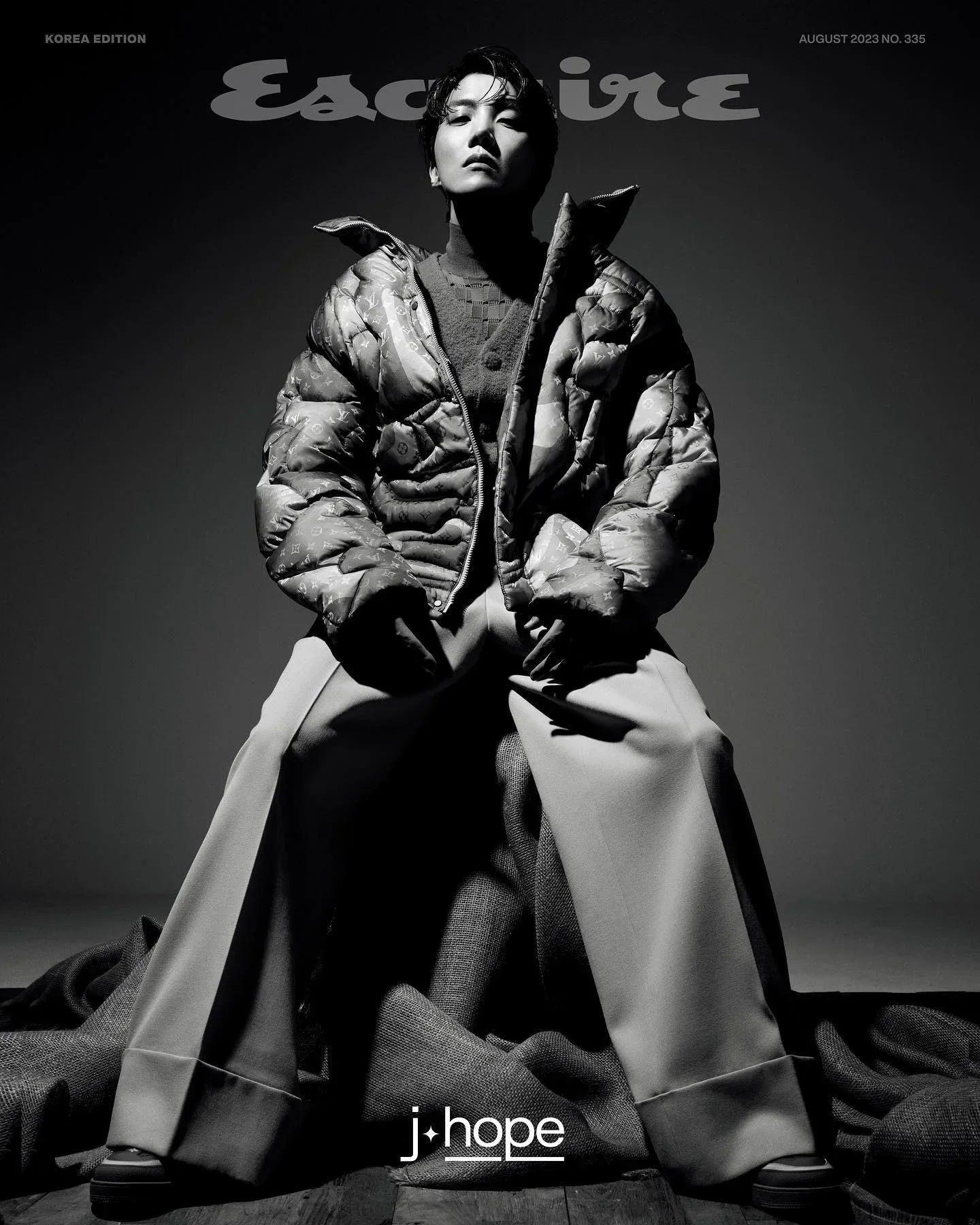 BTS J-HOPE - COVER ESQUIRE MAGAZINE 2023 AUGUST ISSUE - K-POP WORLD (7408437690503)