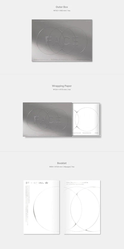 BTS JIMIN - FACE 1ST SOLO ALBUM WEVERSE ALBUM VER. - K-POP WORLD (7377096769671)