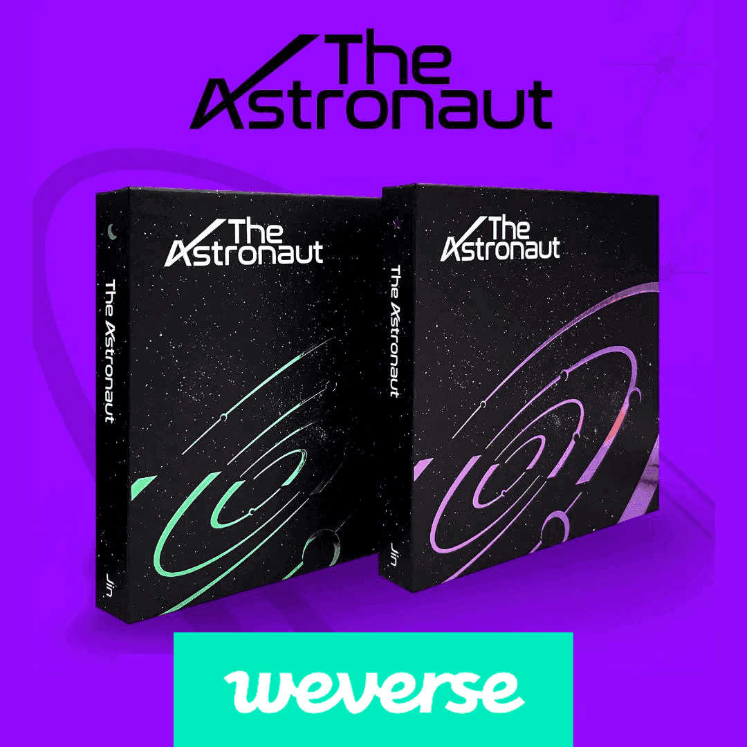 BTS JIN - THE ASTRONAUT 1ST SINGLE ALBUM + WEVERSE GIFT VER. - K-POP WORLD (6821003722887)