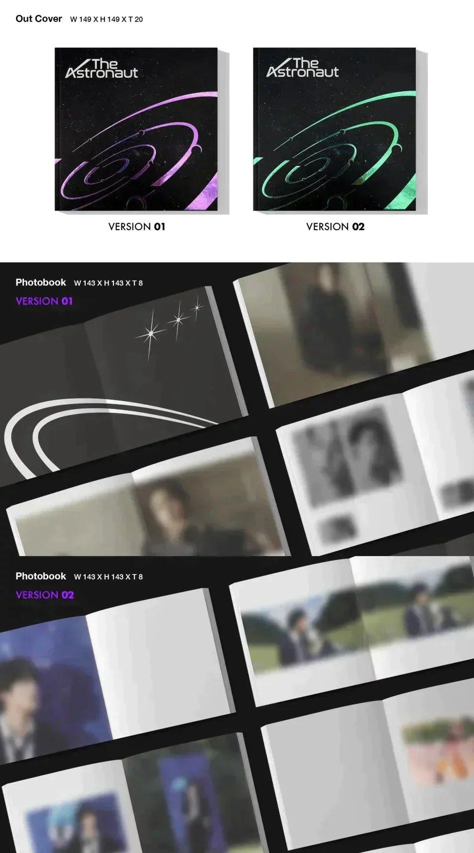 BTS JIN - THE ASTRONAUT 1ST SINGLE ALBUM + WEVERSE GIFT VER. - K-POP WORLD (6821003722887)
