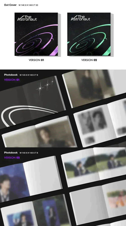 BTS JIN - THE ASTRONAUT 1ST SINGLE ALBUM + WEVERSE GIFT VER. - K-POP WORLD (6821003722887)
