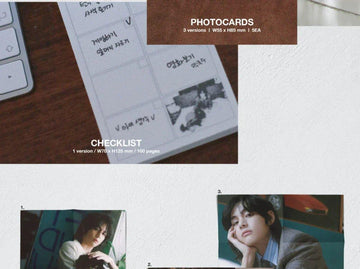 BTS V - LAYOVER 1ST SOLO ALBUM (SET) + WEVERSE EARLY BIRD GIFT – K