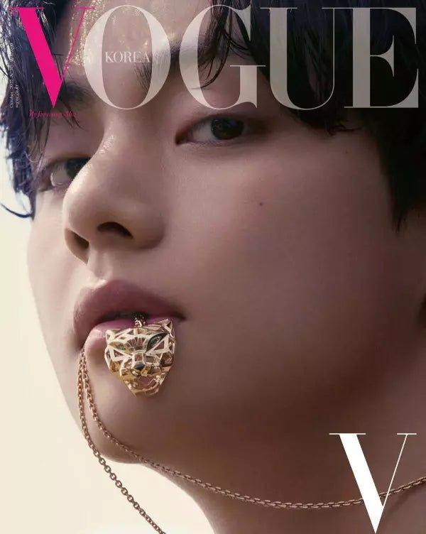 BTS V SURPRISE COVER VOGUE MAGAZINE 2022 OCTOBER ISSUE - K-POP WORLD (6780495921287)