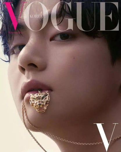 BTS V SURPRISE COVER VOGUE MAGAZINE 2022 OCTOBER ISSUE - K-POP WORLD (6780495921287)