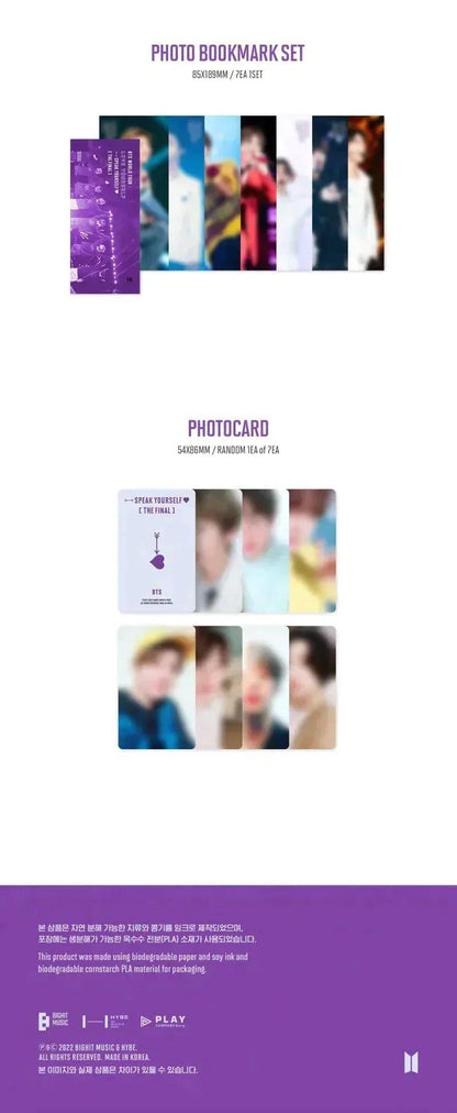 BTS - WORLD TOUR LOVE YOURSELF SPEAK YOURSELF THE FINAL DIGITAL CODE - K-POP WORLD (6811285422215)