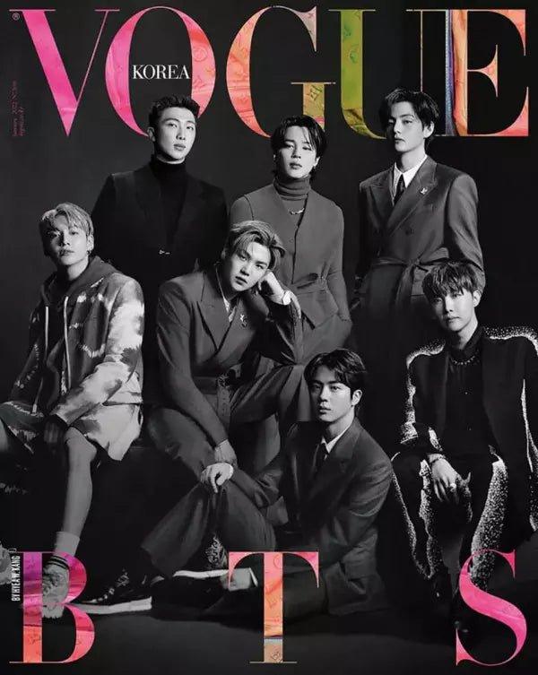 BTS X LV BY VOGUE 2022 JANUARY ISSUE BTS SPECIAL EDITION - K-POP WORLD (6767886794887)