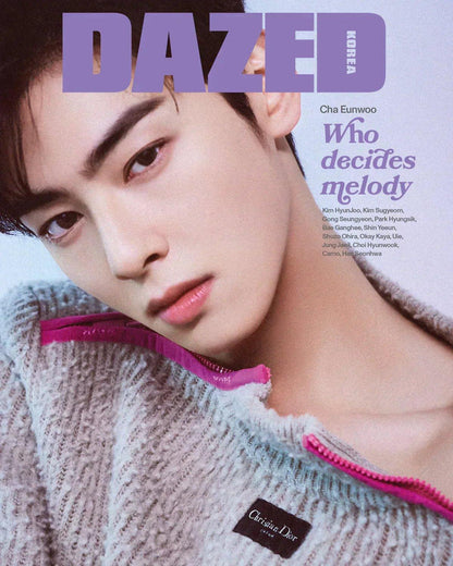 CHA EUN WOO COVER DAZED MAGAZINE 2023 MARCH ISSUE - K-POP WORLD (7375608217735)