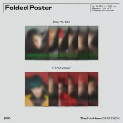 EXO obsession 6th mini album - K-POP WORLD (6767710535815)