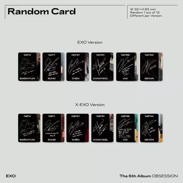 EXO obsession 6th mini album - K-POP WORLD (6767710535815)