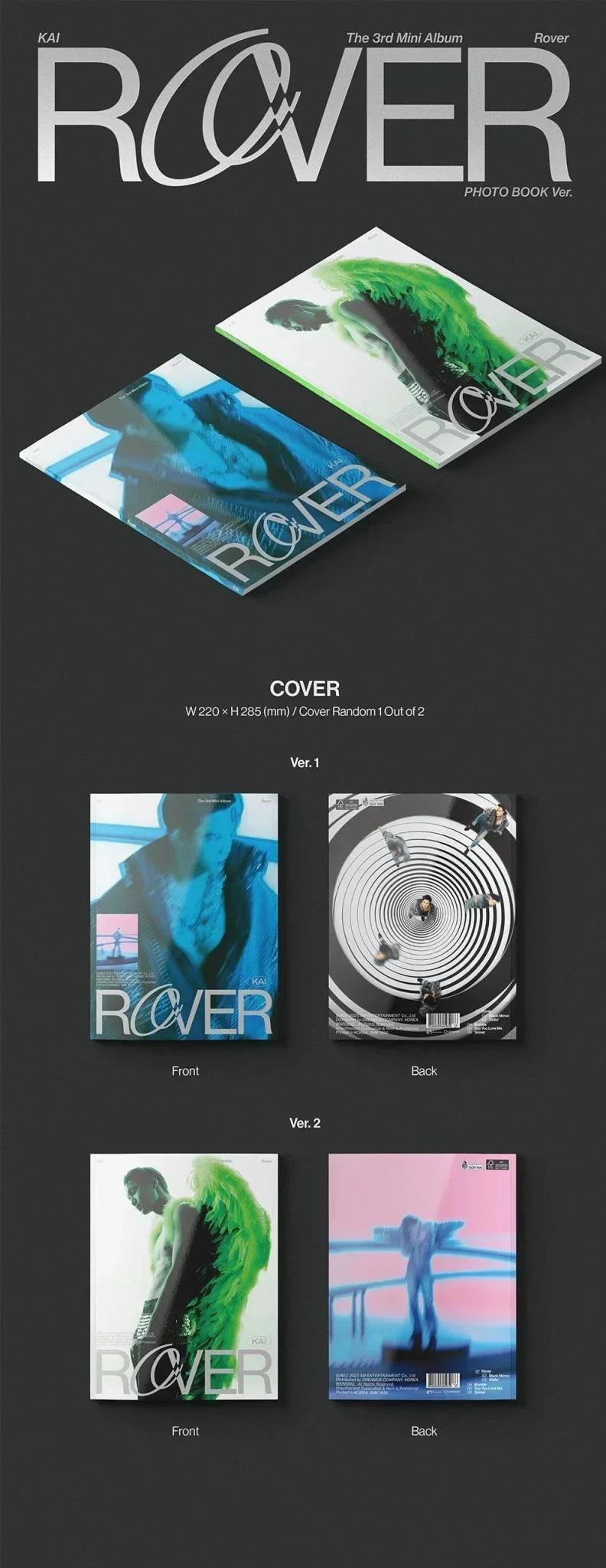 KAI - ROVER 3RD MINI ALBUM PHOTO BOOK VER. - K-POP WORLD (7376488038535)