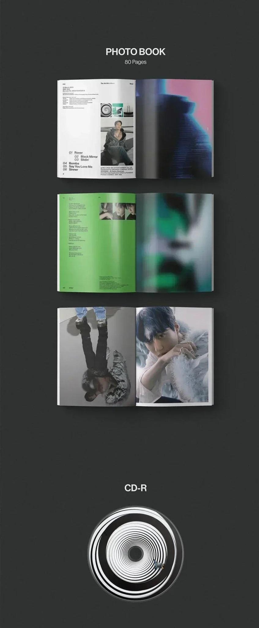 KAI - ROVER 3RD MINI ALBUM PHOTO BOOK VER. - K-POP WORLD (7376488038535)