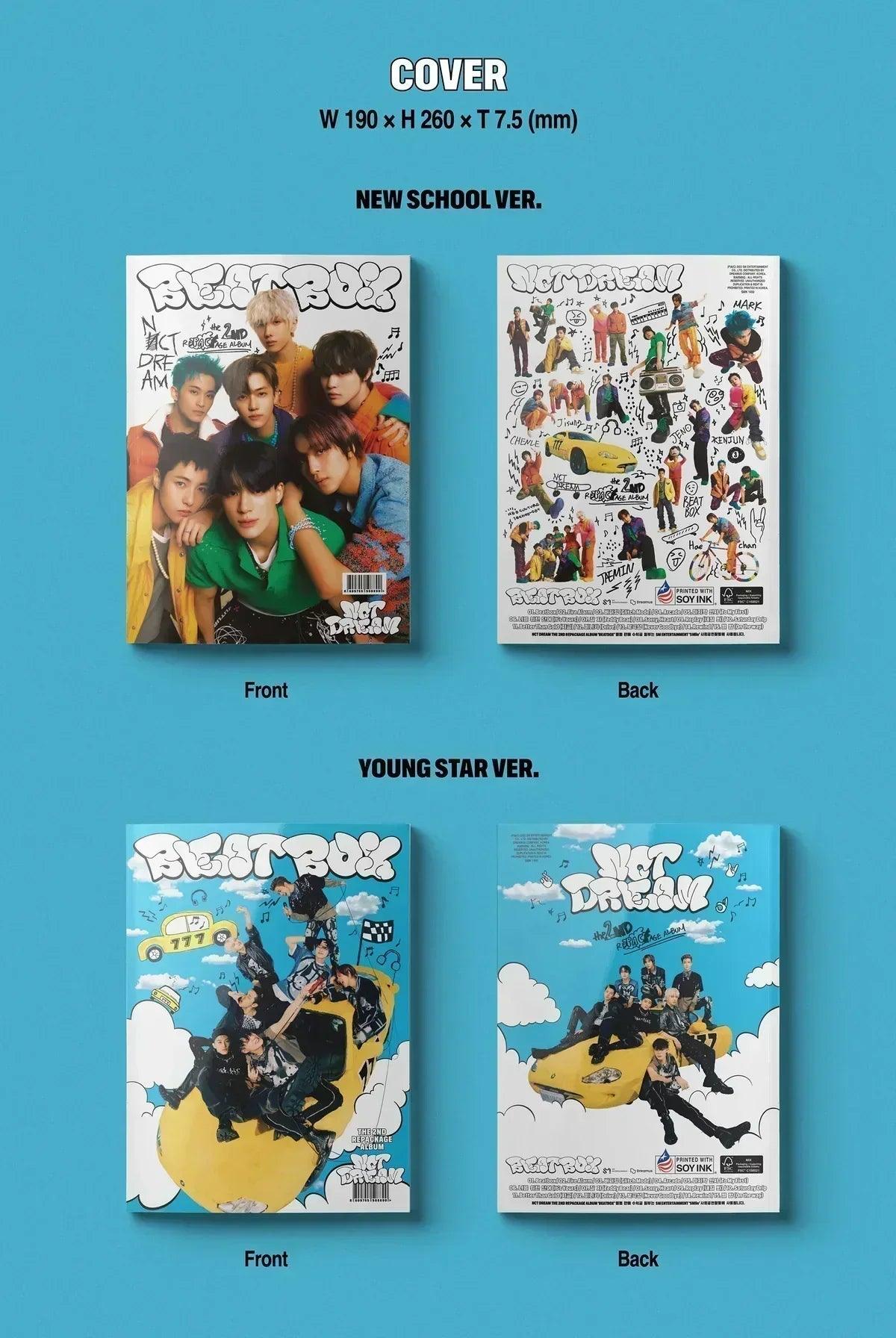 NCT DREAM - 2ND FULL ALBUM REPACKAGE BEATBOX (PHOTOBOOK) - K-POP WORLD (6766842773639)