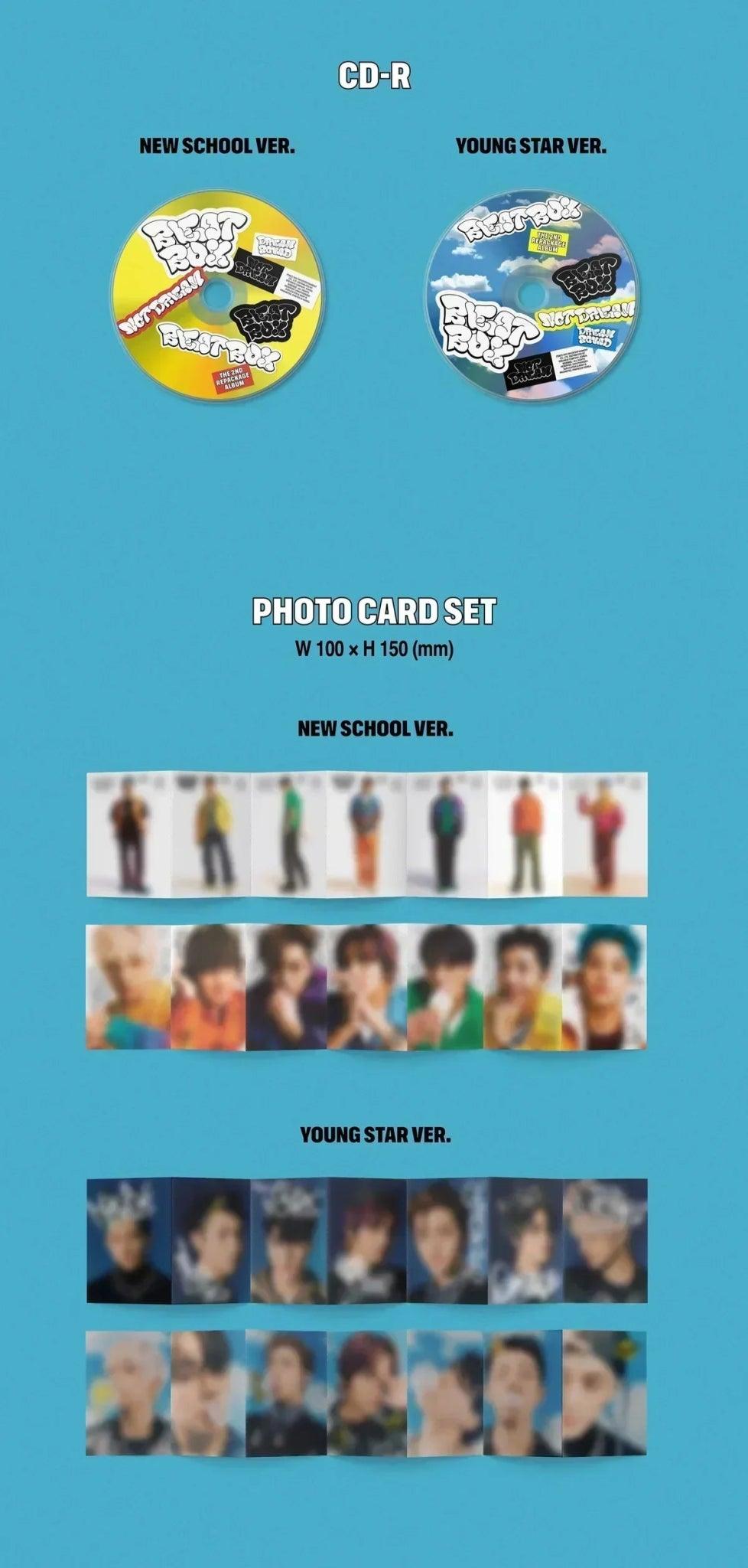 NCT DREAM - 2ND FULL ALBUM REPACKAGE BEATBOX (PHOTOBOOK) - K-POP WORLD (6766842773639)