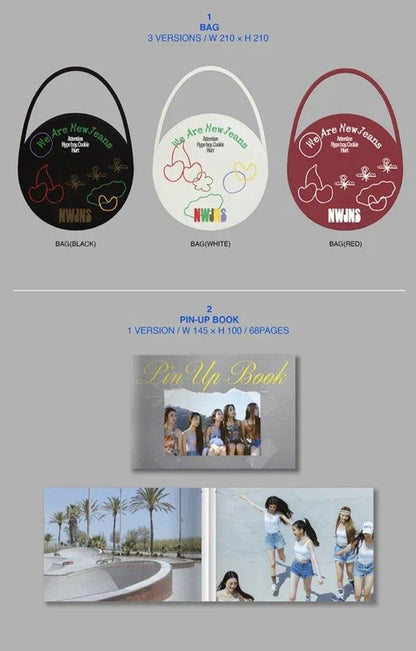 NEWJEANS - 1ST EP NEW JEANS BAG VER. (LIMITED) - K-POP WORLD (6766830846087)