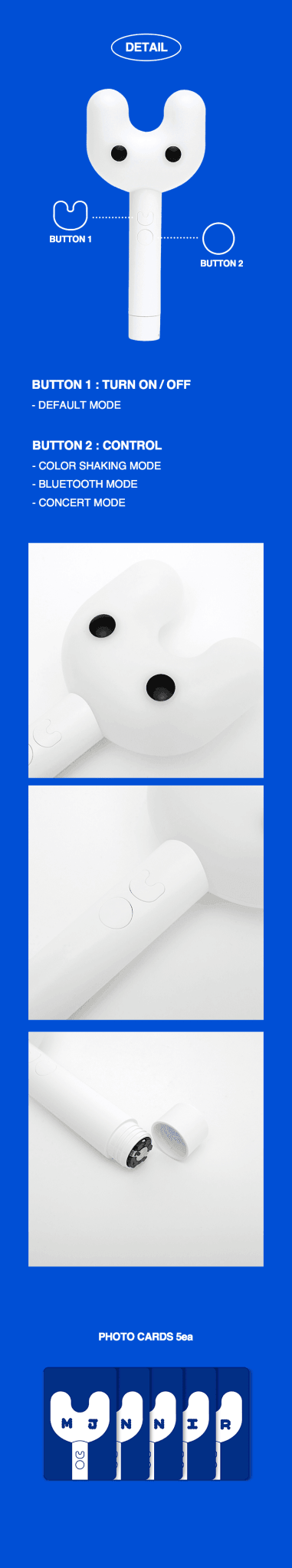 NEWJEANS - OFFICIAL LIGHT STICK - K-POP WORLD (7387531214983)