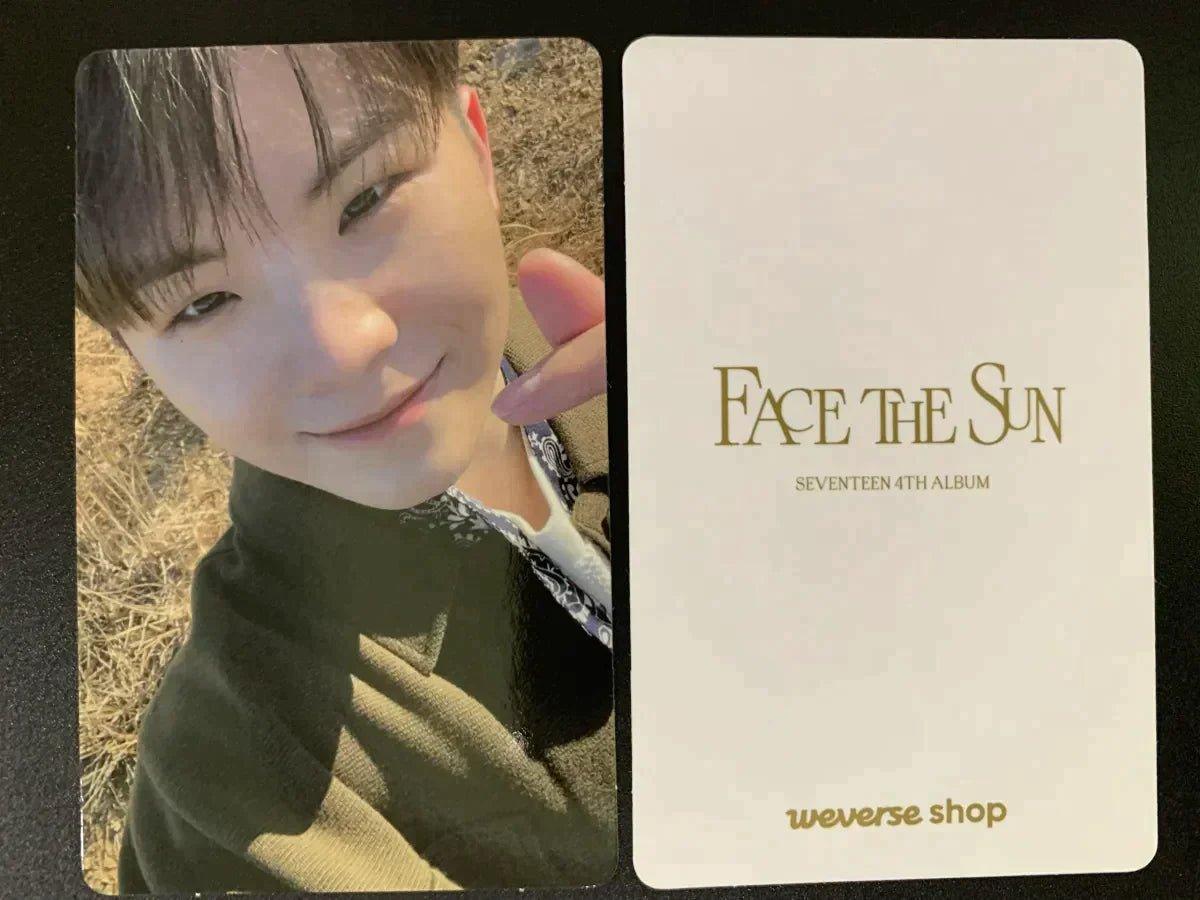 SEVENTEEN FACE THE SUN WEVERSE POB PHOTOCARDS - K-POP WORLD (6766570406023)