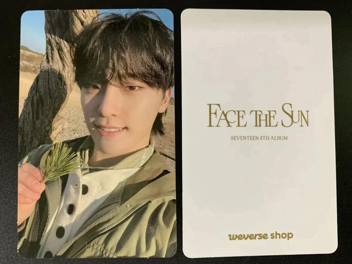 SEVENTEEN FACE THE SUN WEVERSE POB PHOTOCARDS - K-POP WORLD (6766570406023)
