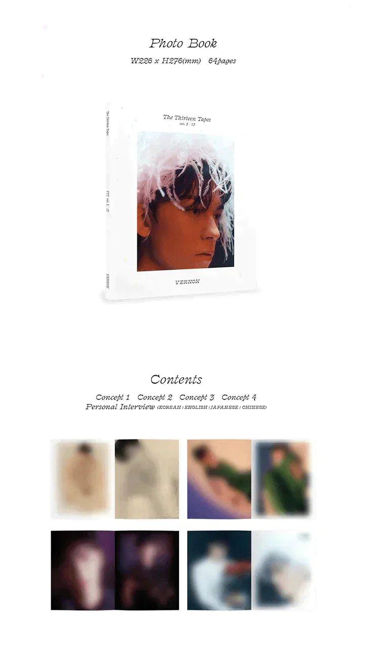 SEVENTEEN VERNON - THE THIRTEEN TAPES TTT VOL. 3/13 - K-POP WORLD (7351611457671)