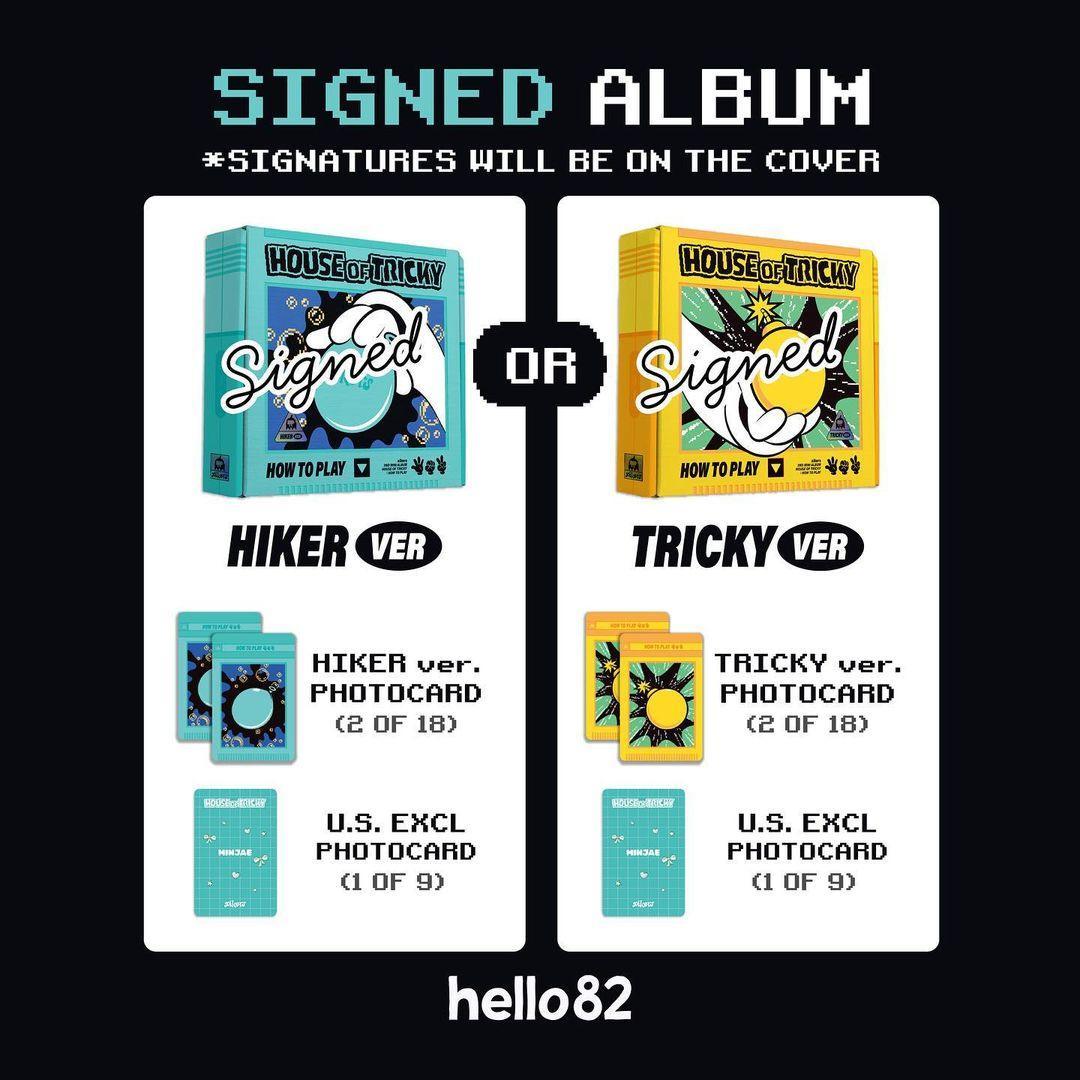 [Signed] XIKERS - HOUSE OF TRICKY : HOW TO PLAY (ALBUM AUTOGRAFIADO) - K-POP WORLD (7409273438343)