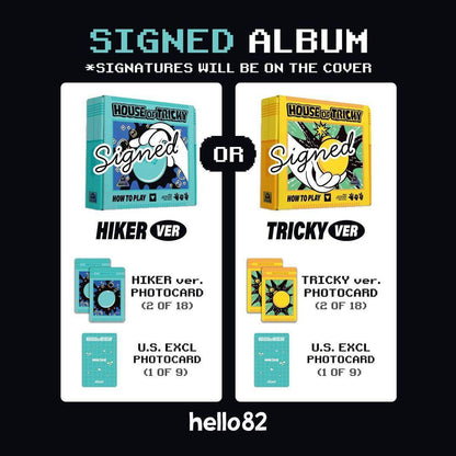 [Signed] XIKERS - HOUSE OF TRICKY : HOW TO PLAY (ALBUM AUTOGRAFIADO) - K-POP WORLD (7409273438343)