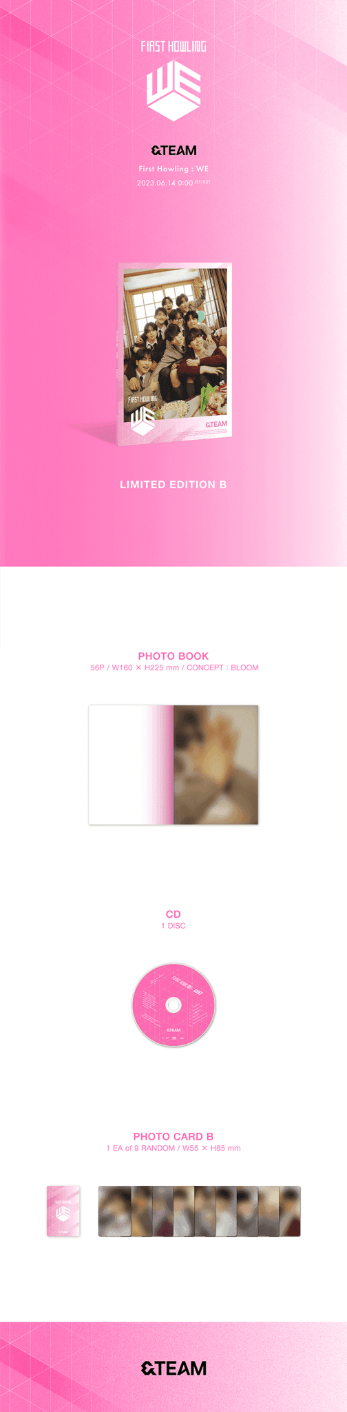 (SOBREPEDIDO) &TEAM - 2ND EP ALBUM - K-POP WORLD (7388862578823)