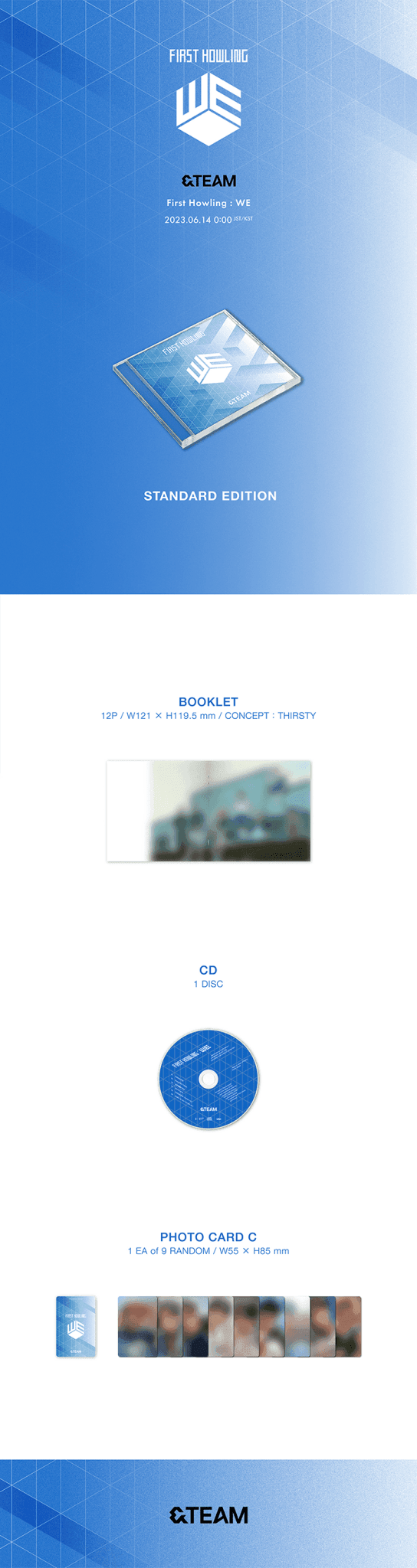 (SOBREPEDIDO) &TEAM - 2ND EP ALBUM - K-POP WORLD (7388862578823)