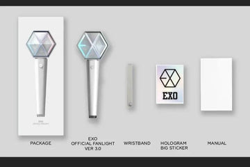 EXO - OFFICIAL LIGHT STICK VER 3.0 + PHOTOCARD – K-POP WORLD