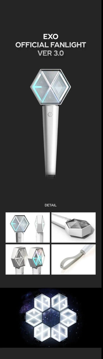EXO - OFFICIAL LIGHT STICK VER 3.0 + PHOTOCARD – K-POP WORLD