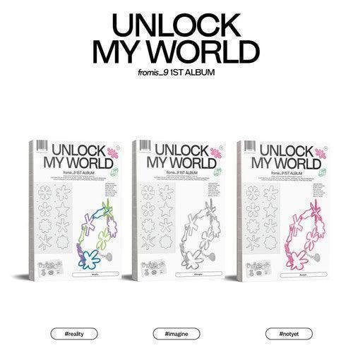 (SOBREPEDIDO) FROMIS_9 - UNLOCK MY WORLD 1ST ALBUM - K-POP WORLD (7397438324871)