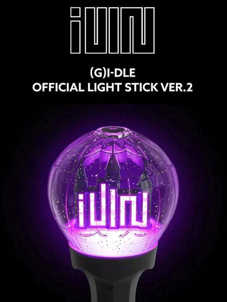 (SOBREPEDIDO) (G)I-DLE - OFFICIAL LIGHT STICK VER.2 - K-POP WORLD (7358281187463)