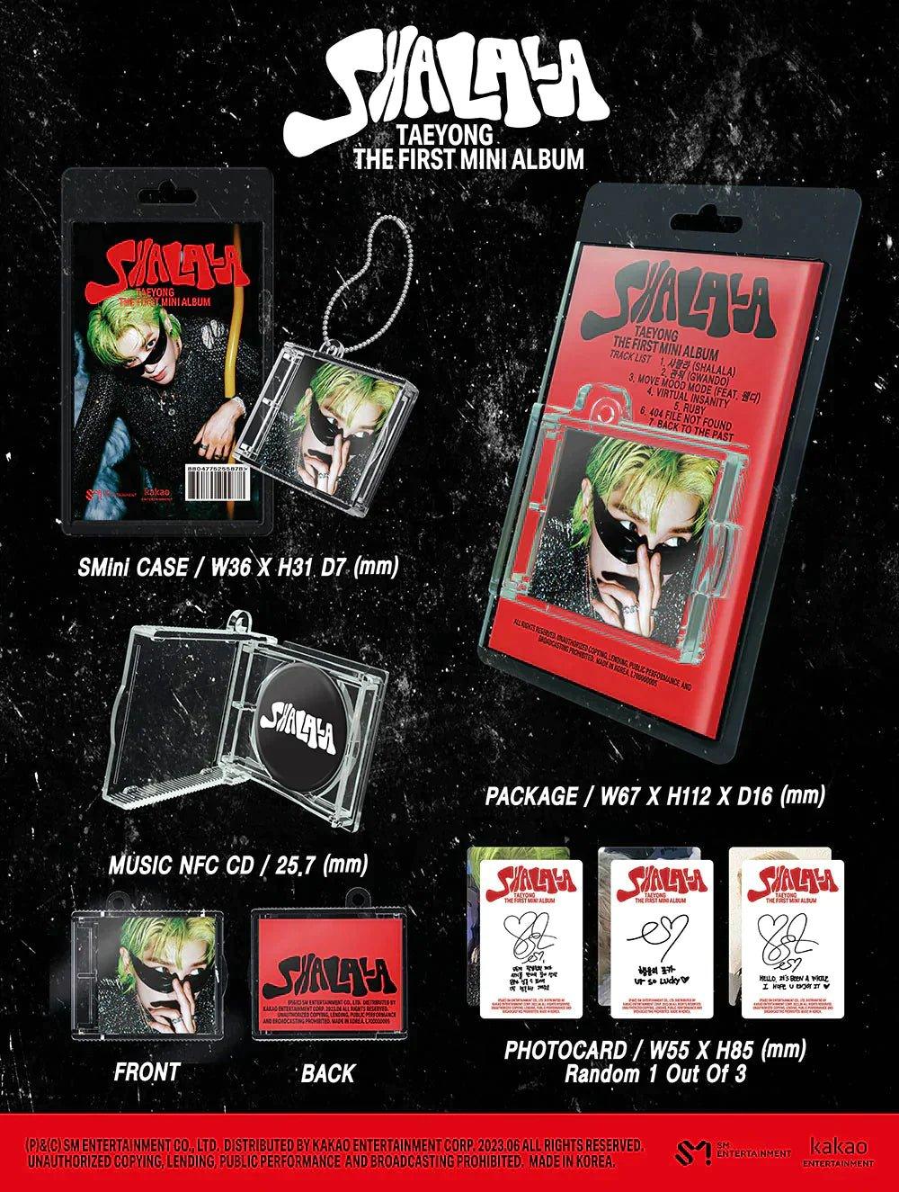 (SOBREPEDIDO) NCT TAEYONG - SHALALA 1ST MINI ALBUM - K-POP WORLD (7397104386183)
