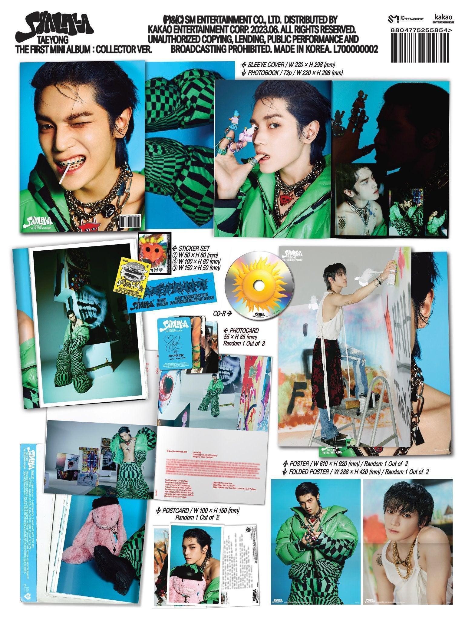 (SOBREPEDIDO) NCT TAEYONG - SHALALA 1ST MINI ALBUM - K-POP WORLD (7397104386183)