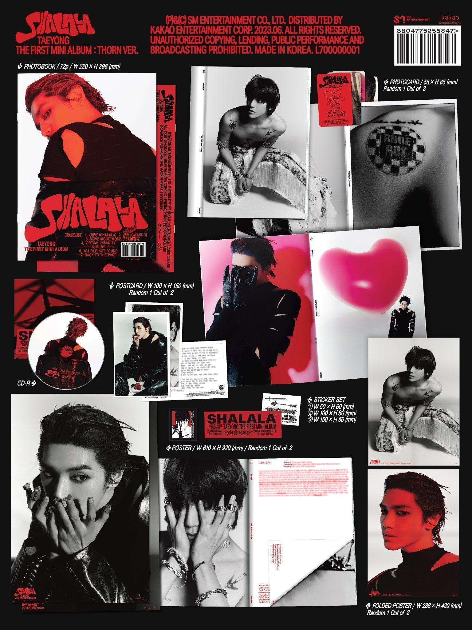 (SOBREPEDIDO) NCT TAEYONG - SHALALA 1ST MINI ALBUM - K-POP WORLD (7397104386183)