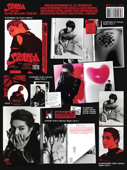 (SOBREPEDIDO) NCT TAEYONG - SHALALA 1ST MINI ALBUM - K-POP WORLD (7397104386183)