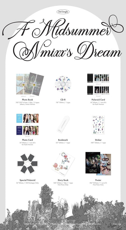 (SOBREPEDIDO) NMIXX - A MIDSUMMER NMIXX'S DREAM 3RD SINGLE ALBUM - K-POP WORLD (7404180963463)
