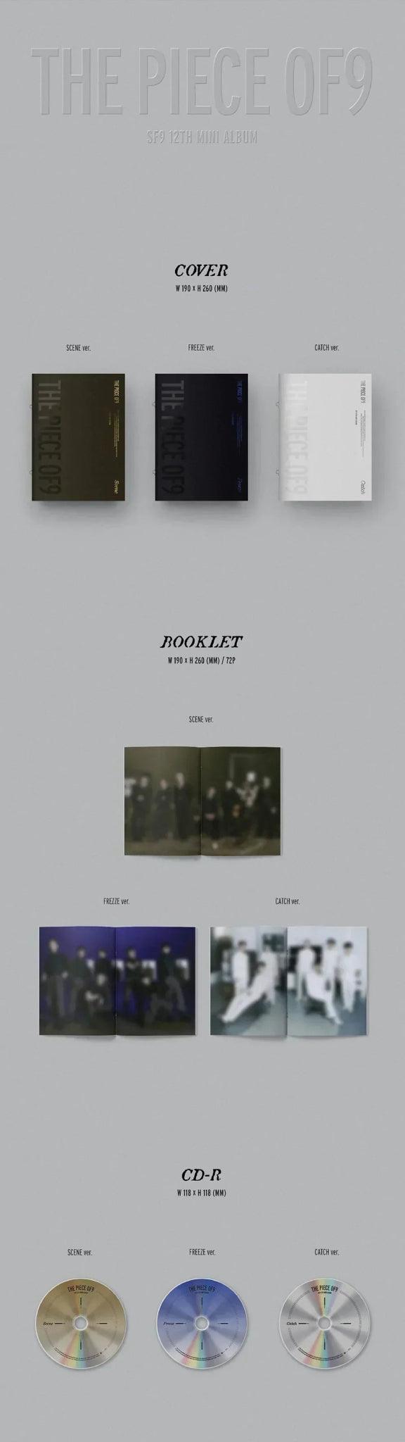 (SOBREPEDIDO) SF9 - THE PIECE OF9 12TH MINI ALBUM - K-POP WORLD (6871697522823)