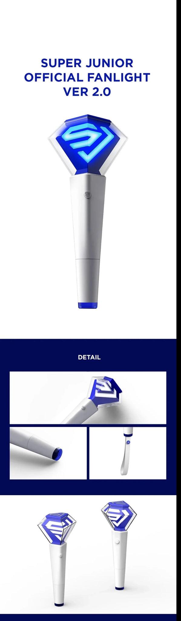 (SOBREPEDIDO) SUPERJUNIOR - OFFICIAL LIGHT STICK VER 2.0 - K-POP WORLD (7424956825735)