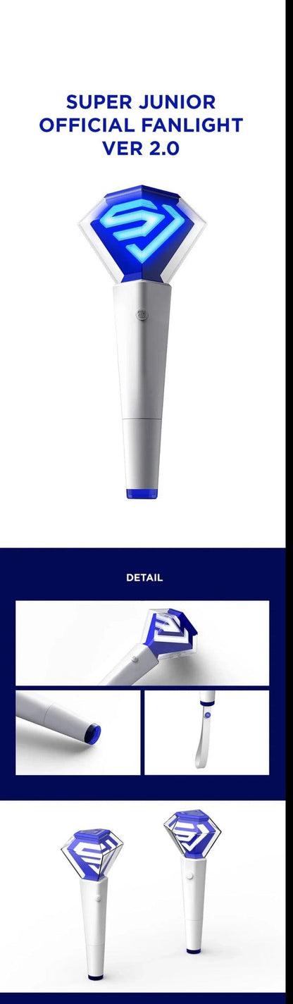 (SOBREPEDIDO) SUPERJUNIOR - OFFICIAL LIGHT STICK VER 2.0 - K-POP WORLD (7424956825735)