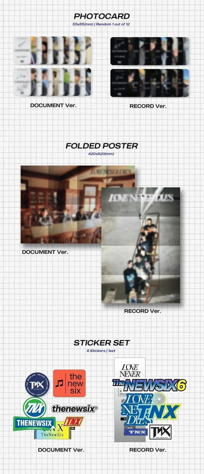 (SOBREPEDIDO) TNX - LOVE NEVER DIES 2ND MINI ALBUM - K-POP WORLD (7371617894535)