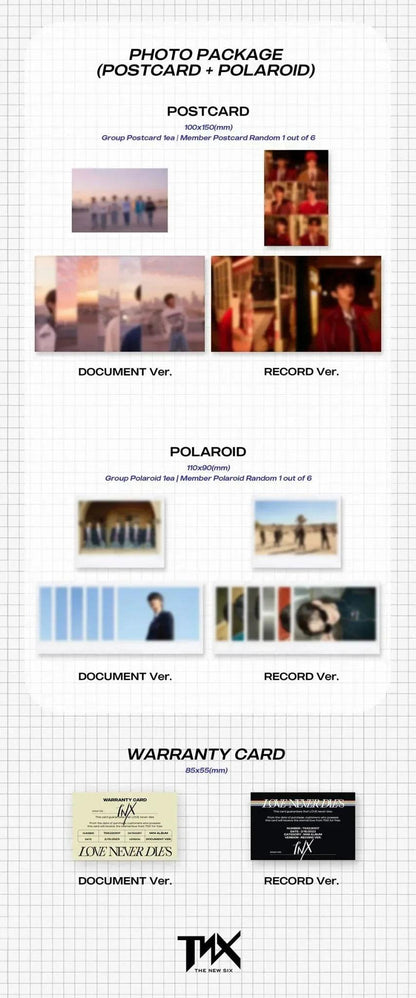 (SOBREPEDIDO) TNX - LOVE NEVER DIES 2ND MINI ALBUM - K-POP WORLD (7371617894535)