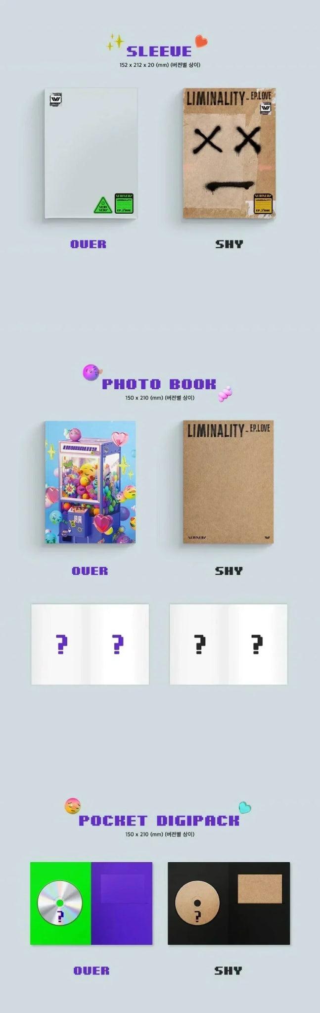 (SOBREPEDIDO) VERIVERY - LIMINALITY - EP.LOVE 3RD SINGLE ALBUM - K-POP WORLD (6825138716807)