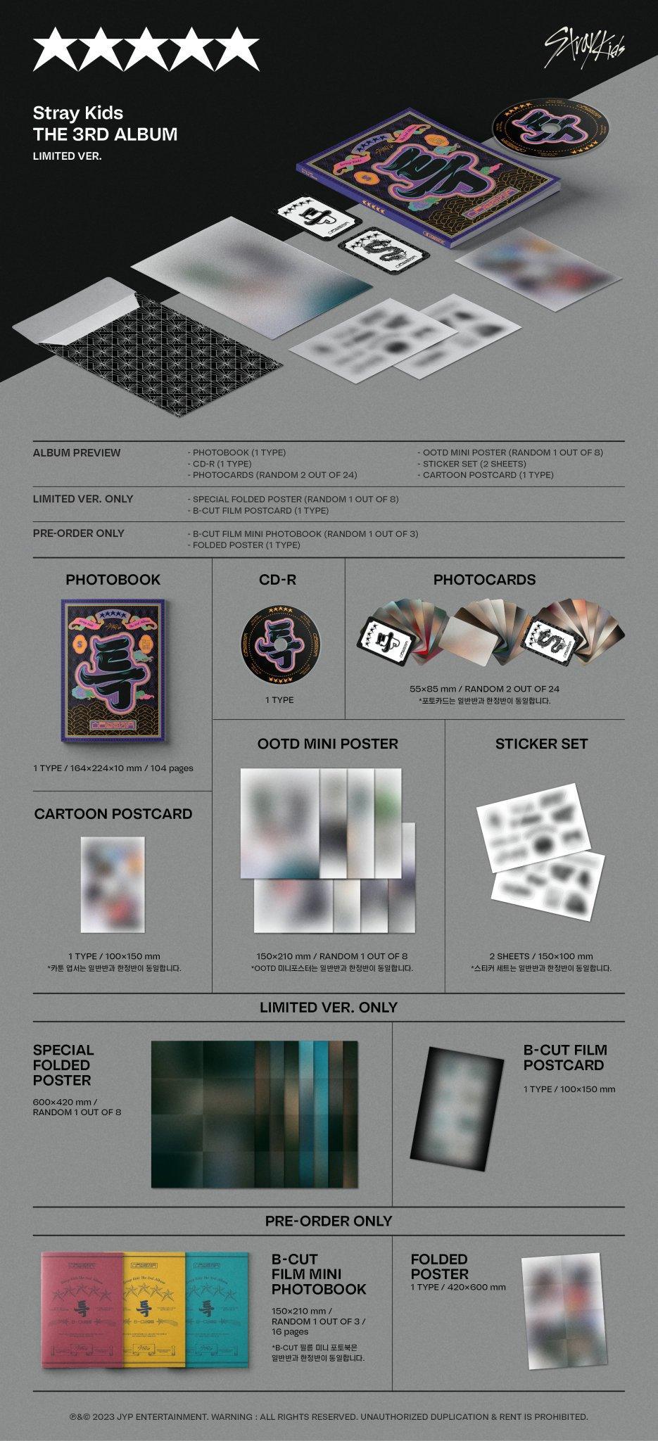 STRAY KIDS - 5 STAR 3RD FULL ALBUM LIMITED - K-POP WORLD (7392999047303)