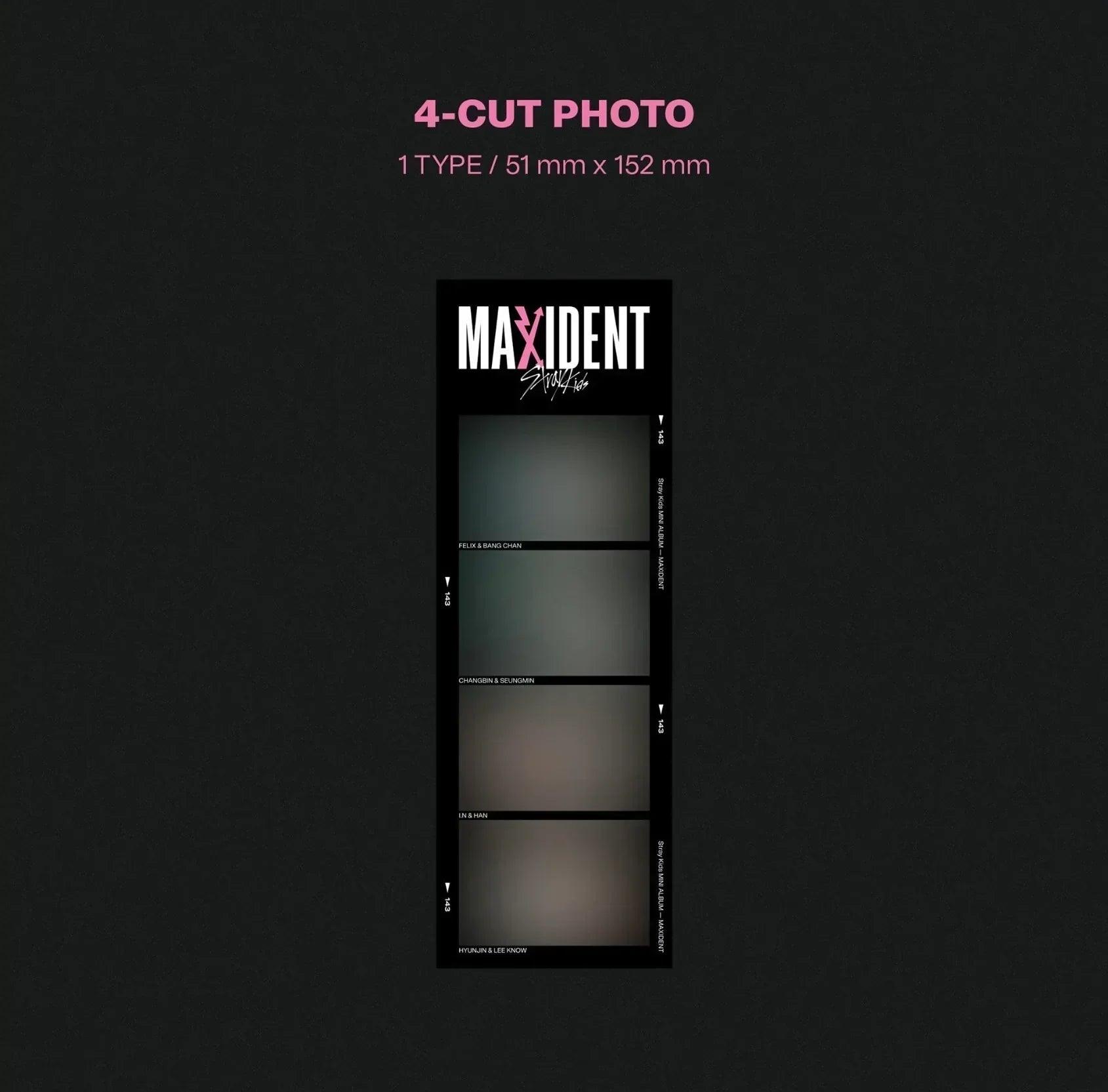 STRAY KIDS - 7TH MINI ALBUM MAXIDENT LIMITED EDITION GO VER. + POB - K-POP WORLD (6769552425095)
