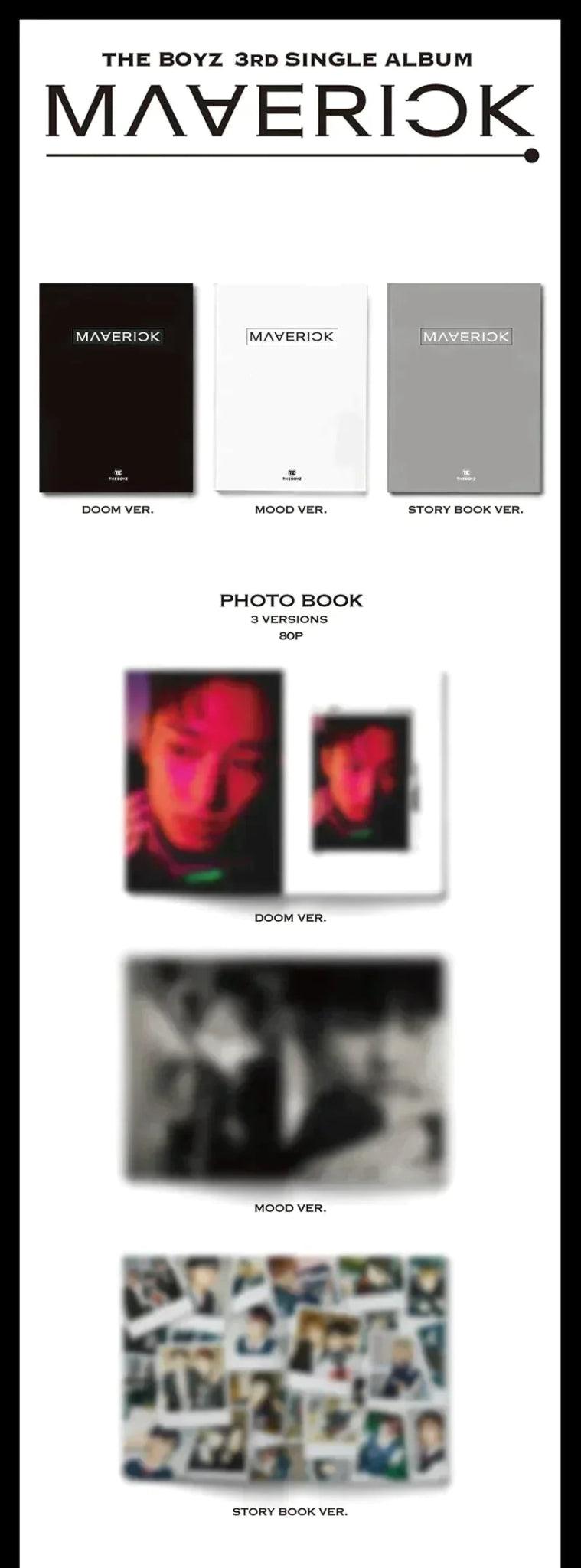 THE BOYZ - MAVERICK - K-POP WORLD (6764177293447)