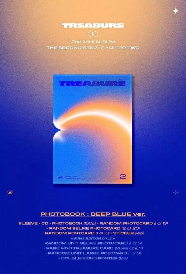 TREASURE - 2ND MINI ALBUM THE SECOND STEP CHAPTER TWO (PHOTOBOOK VER.) + POSTER DOBLE - K-POP WORLD (6764158124167)