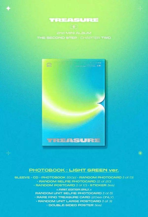 TREASURE - 2ND MINI ALBUM THE SECOND STEP CHAPTER TWO (PHOTOBOOK VER.) + POSTER DOBLE - K-POP WORLD (6764158124167)