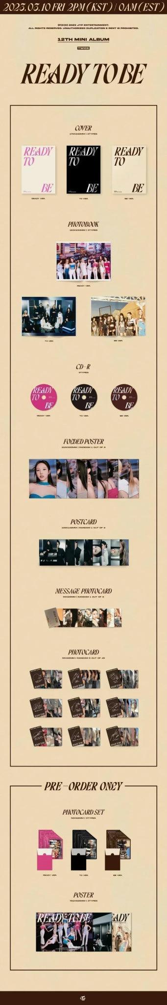 TWICE - READY TO BE (Target Exclusive) - K-POP WORLD (7378223202439)